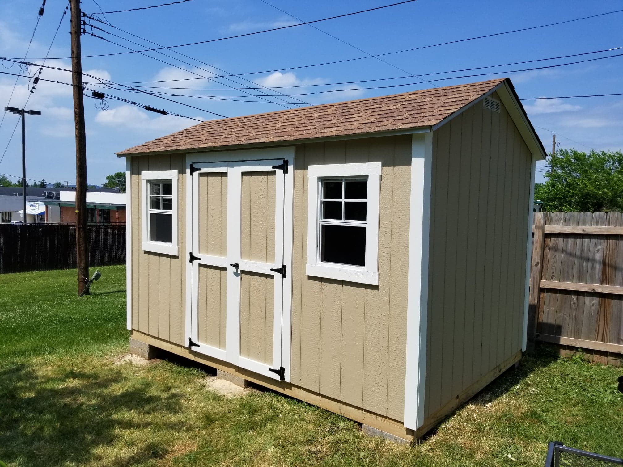 Standard 8 x 12 Shed